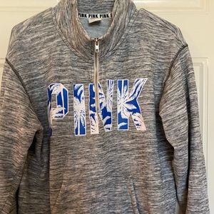 VS PINK half zip sweatshirt